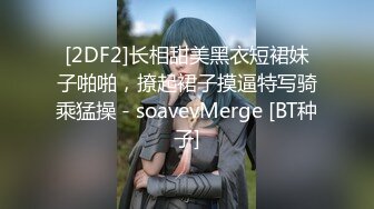 [2DF2]长相甜美黑衣短裙妹子啪啪，撩起裙子摸逼特写骑乘猛操 - soavevMerge [BT种子]