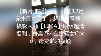 【新片速遞】 ⚫️⚫️【12月无水印新品】，超顶级网黄，摄影大师【LUKA】原版超清福利，身高184白皙骚女Coco，毒龙啪啪双通