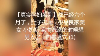 【真实孕妇系列】都已经六个月了，肚子挺大，极品良家美女 小奶奶 家中洗澡的时候想男人了，自慰骚穴 (1)