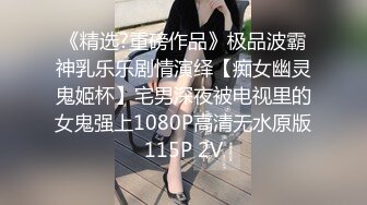 《精选?重磅作品》极品波霸神乳乐乐剧情演绎【痴女幽灵鬼姬杯】宅男深夜被电视里的女鬼强上1080P高清无水原版115P 2V