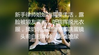 新手律师姐姐也需要生活，露脸被狼友调教，听指挥脱光衣服，揉奶玩逼里面塞着跳蛋镜头前自慰呻吟，刺激喷尿