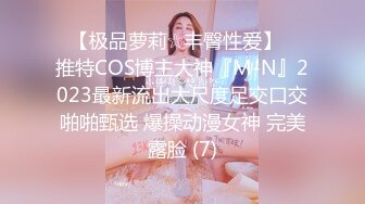 写字楼女厕再遇换蓝裙白丝美女前台❤️两片与逼齐平的肥唇让人心痒