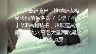 12月最新流出，推特新人极品长腿苗条烧婊子【橙子橙子】VIP福利私拍，JK服道具紫薇肉丝入穴高潮大量潮吹黑丝露出边走边尿