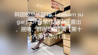 韩国极品长腿TS「dalkom sugar」OF日常性爱私拍 露出、捆缚、群P尺度拉满【第十八弹】(5v) (1)