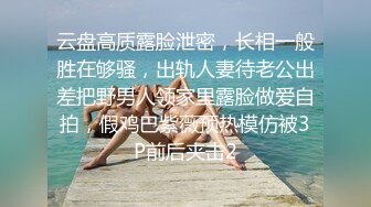 云盘高质露脸泄密，长相一般胜在够骚，出轨人妻待老公出差把野男人领家里露脸做爱自拍，假鸡巴紫薇预热模仿被3P前后夹击2